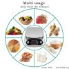 Supermarket Kitchen Scales Stainless Steel Weighing For Food Diet 22lb(1oz) Balance Measuring LCD Precision Electronic Vegetable Mark