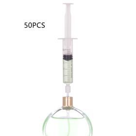 Perfume Subpackaging Head Syringe Straight Pumping Tool (Option: 5 Ml-50pcs)