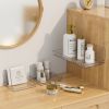 Transparent wall-mounted storage box non-perforated wall cosmetics shelves kitchen bathroom supplies storage storage boxes