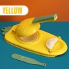 Kitchen Dumpling Maker 2 In 1 Dough Pressing Tool Set Dumpling Mold DIY Dumpling Wrapper Makers Manual Press Dumpling Crust Tool