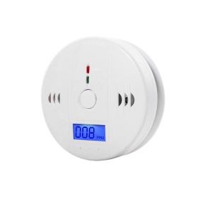 1-6Pcs CO Sensor Carbon Monoxide Detector Sound Independent CO Poisoning Warning Alarm Detectors Meter Kitchen Fireplace Indoor (Ships From: CN)