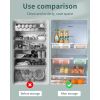 Refrigerator Drawers, Adjustable Storage Shelf Refrigerator Partition Layer Organiser