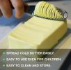 3 In 1 Stainless Steel Butter Spreader Knife Butter Curler Spreader Butter Knife