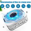 USB Electric Flycatcher Automatic Fly Trap Insect Killer Pest Catcher Catching Safety Flytrap With Bait for Kitchen Home garden