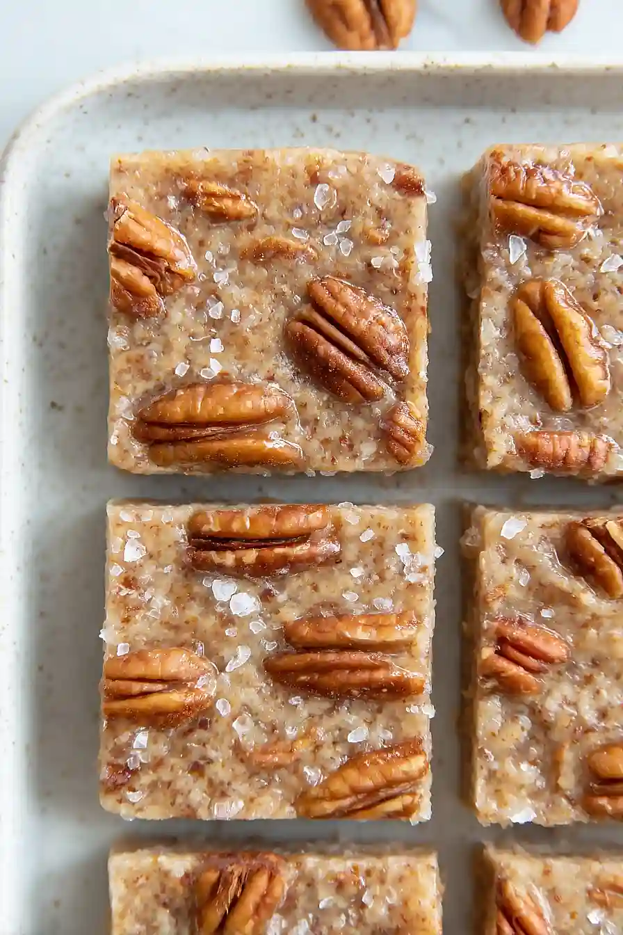 keto pecan pie bars