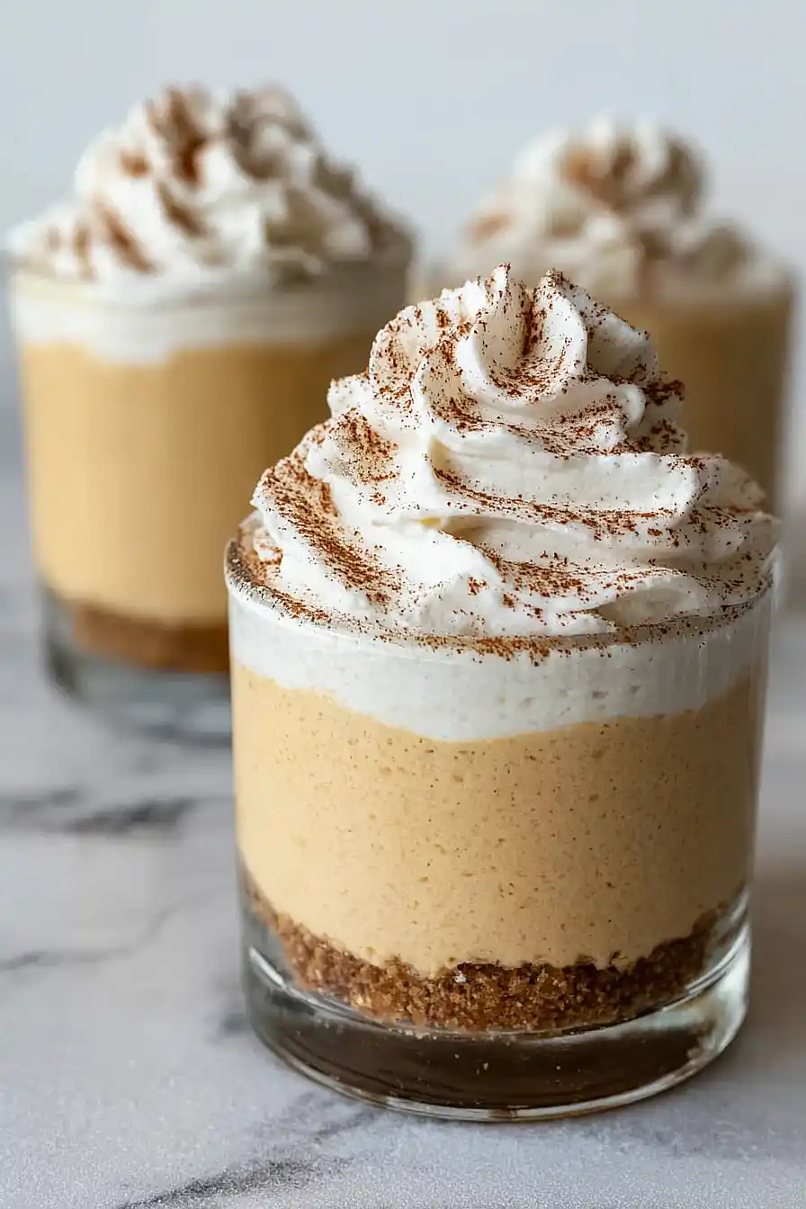 pumpkin cheesecake jars