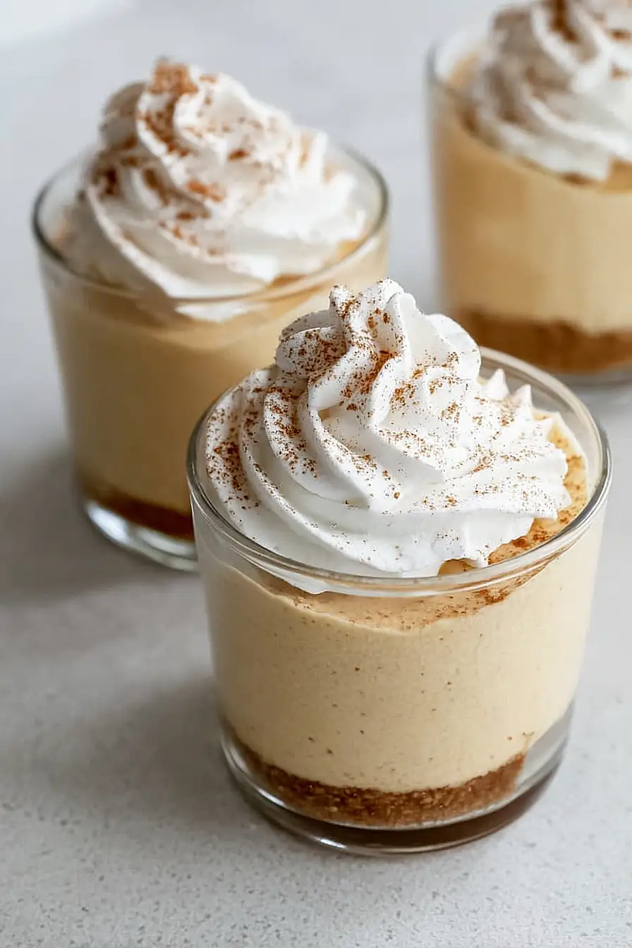 pumpkin cheesecake jars