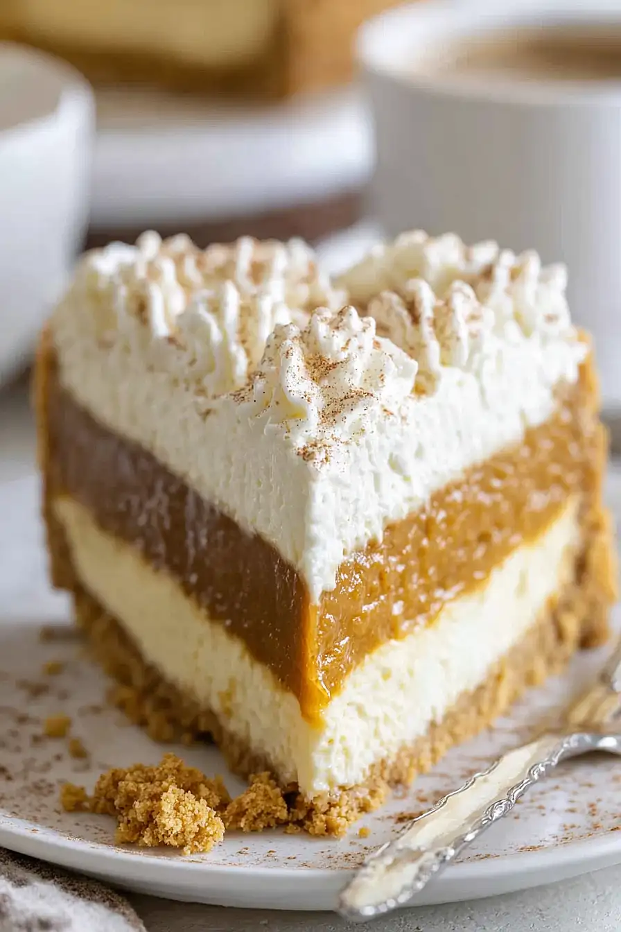 pumpkin vanilla cheesecake