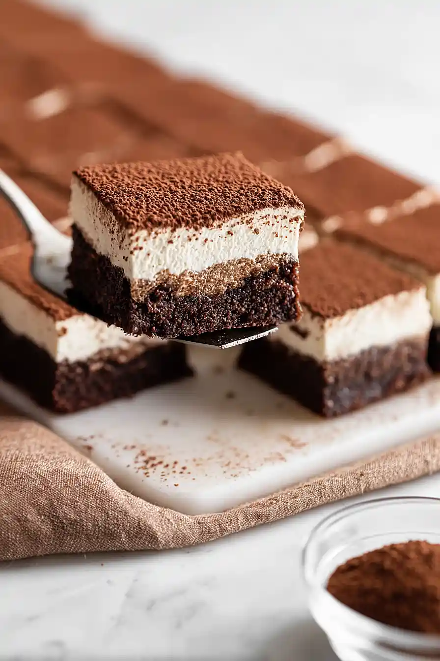 tiramisu brownies