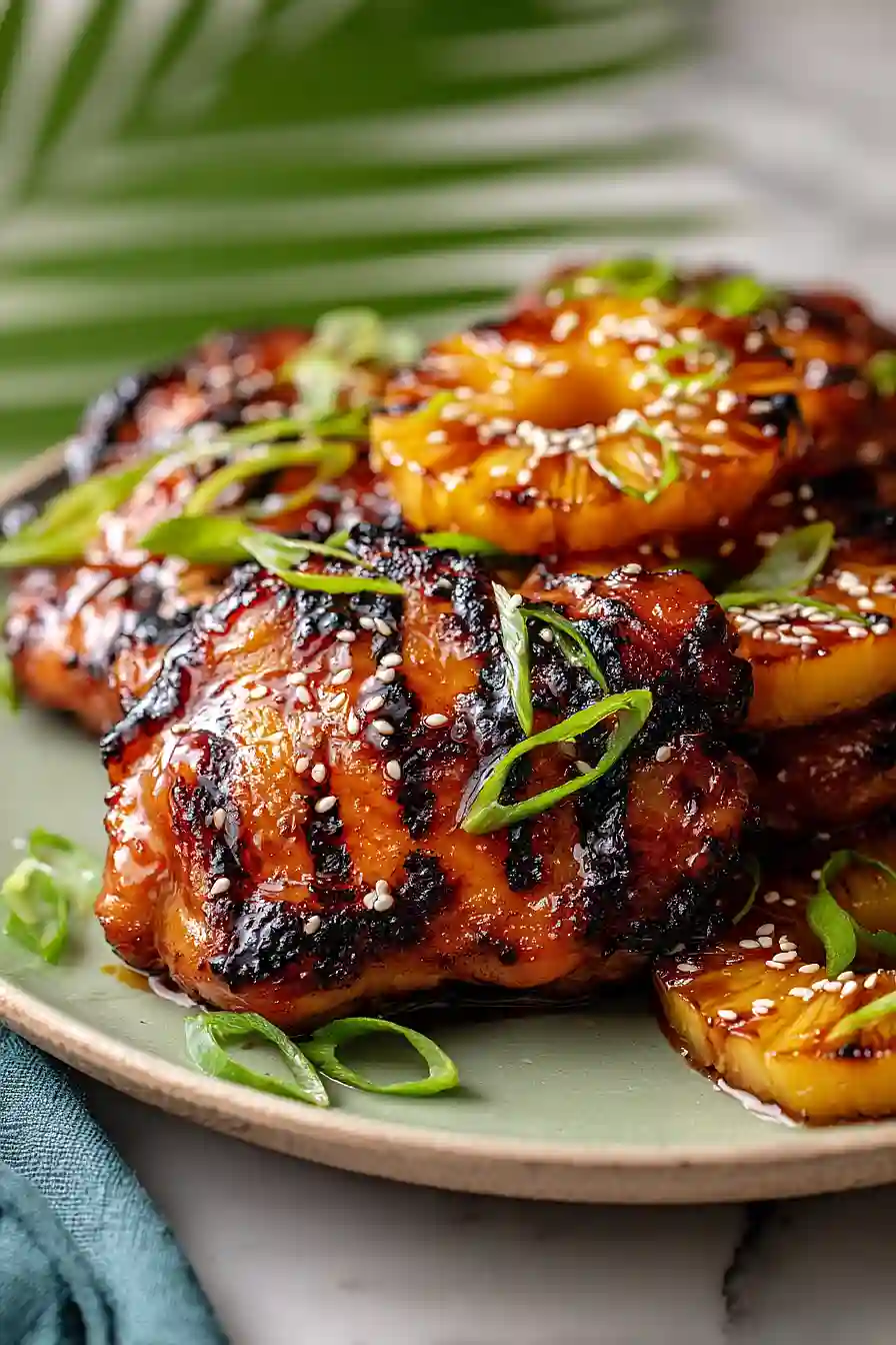 pineapple chicken thighs