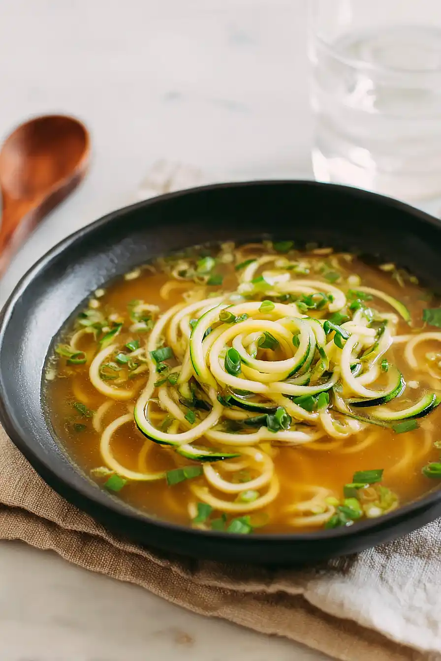 zucchini noodle ramen