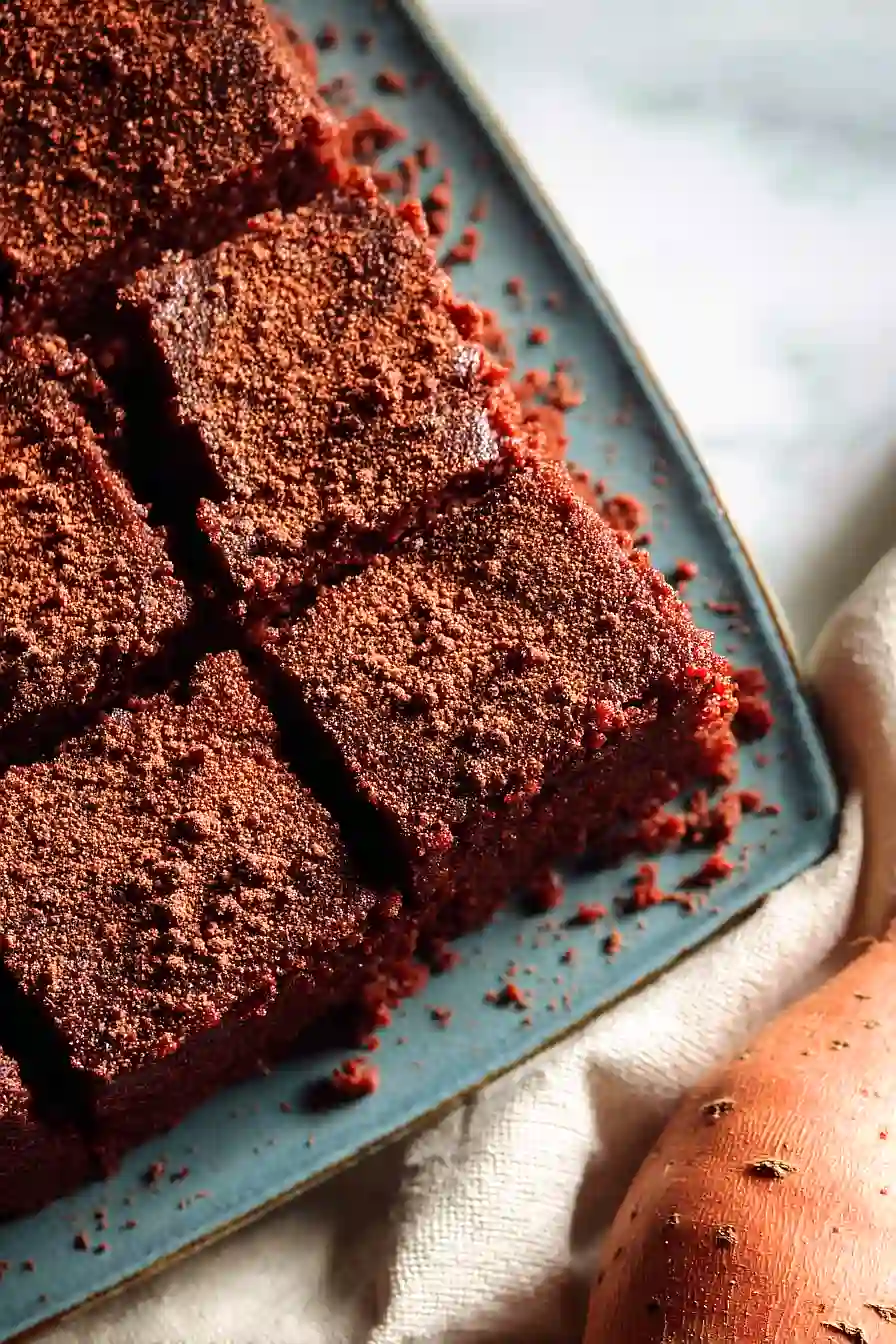 paleo sweet potato brownies