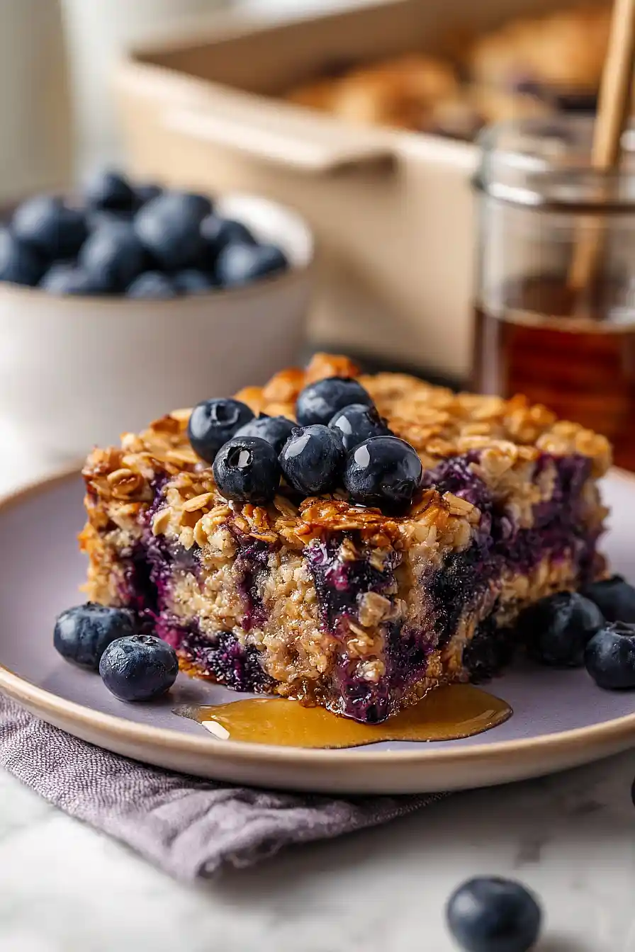 greek yogurt oatmeal bake