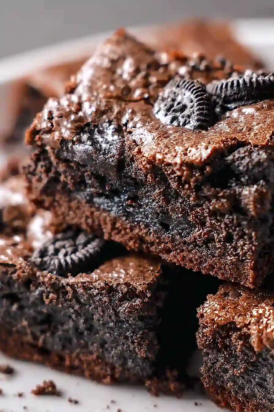 air fryer oreo brownies