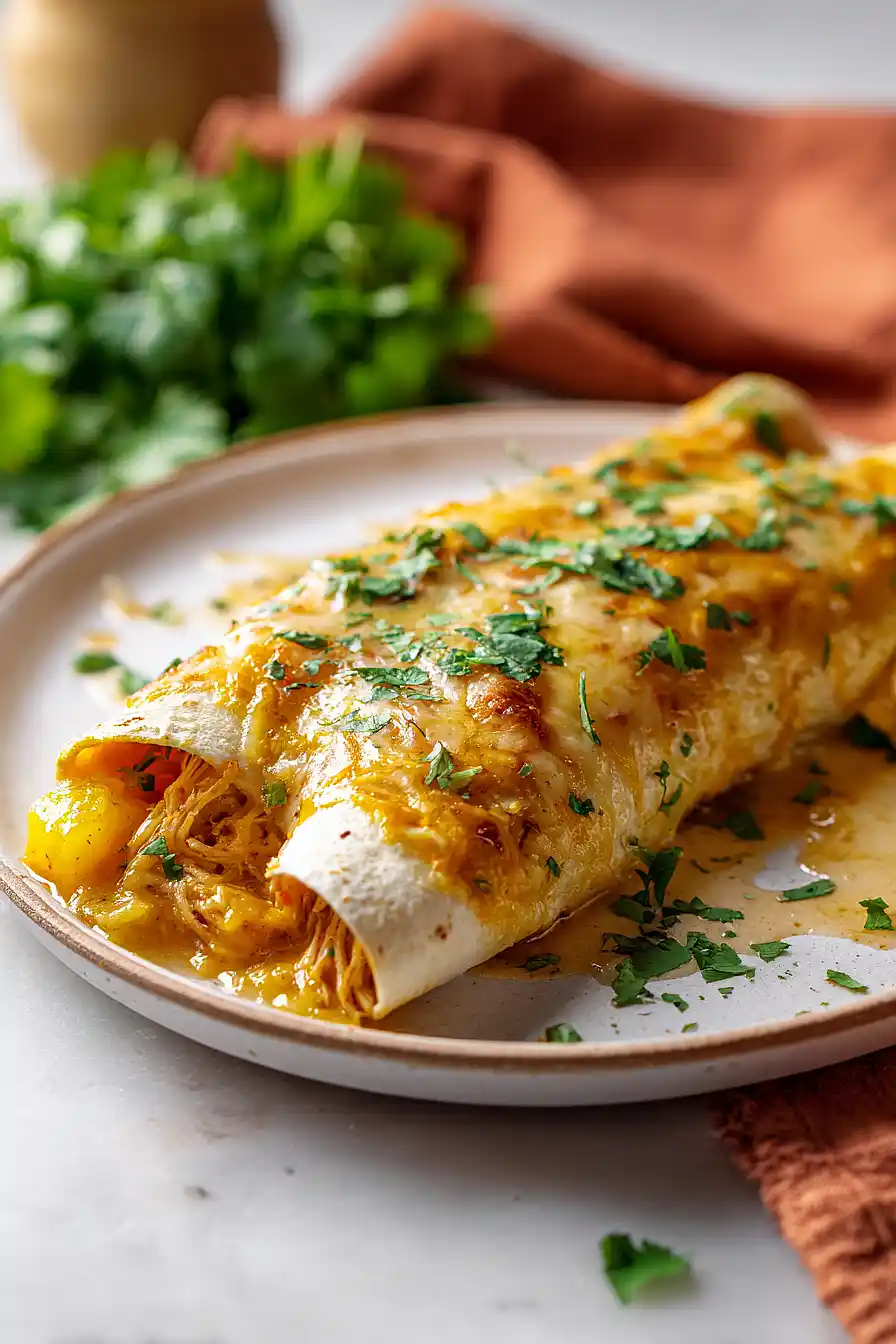 chicken pineapple enchilada
