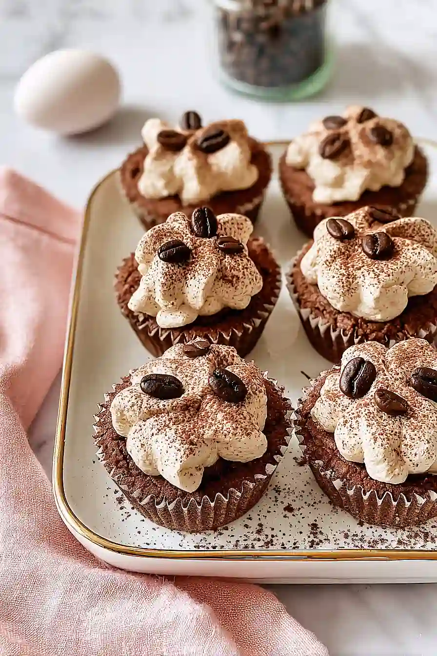 tiramisu brownie cup