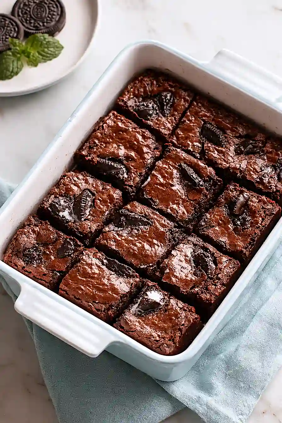 air fryer oreo brownies
