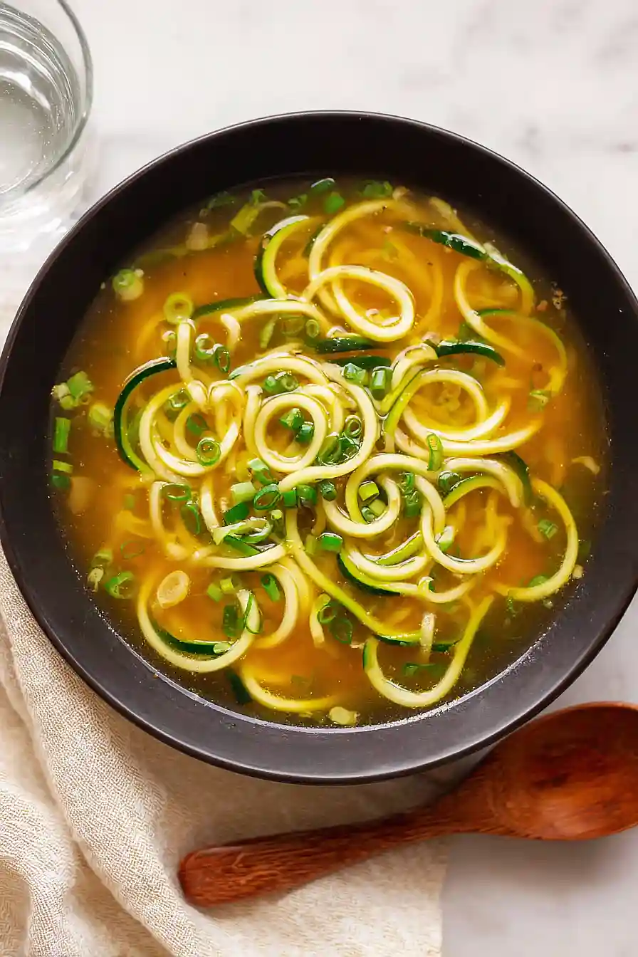zucchini noodle ramen
