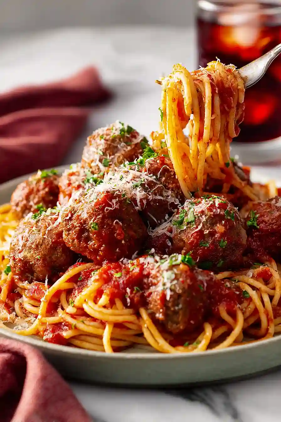 instant pot spaghetti and meatballs