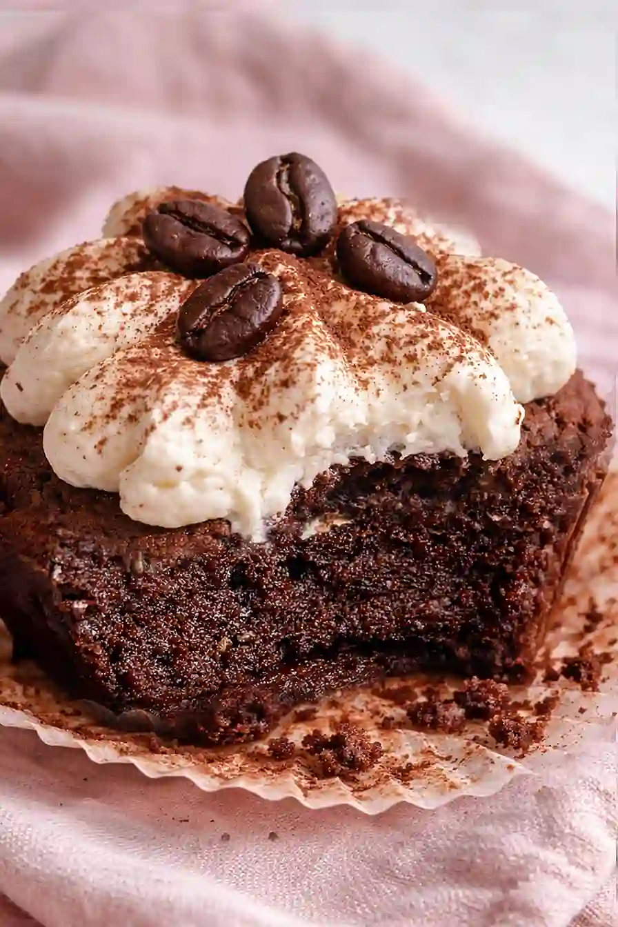 tiramisu brownie cup