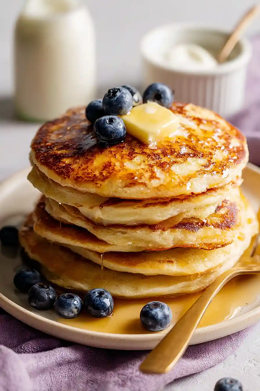 greek yogurt pancakes without eggs