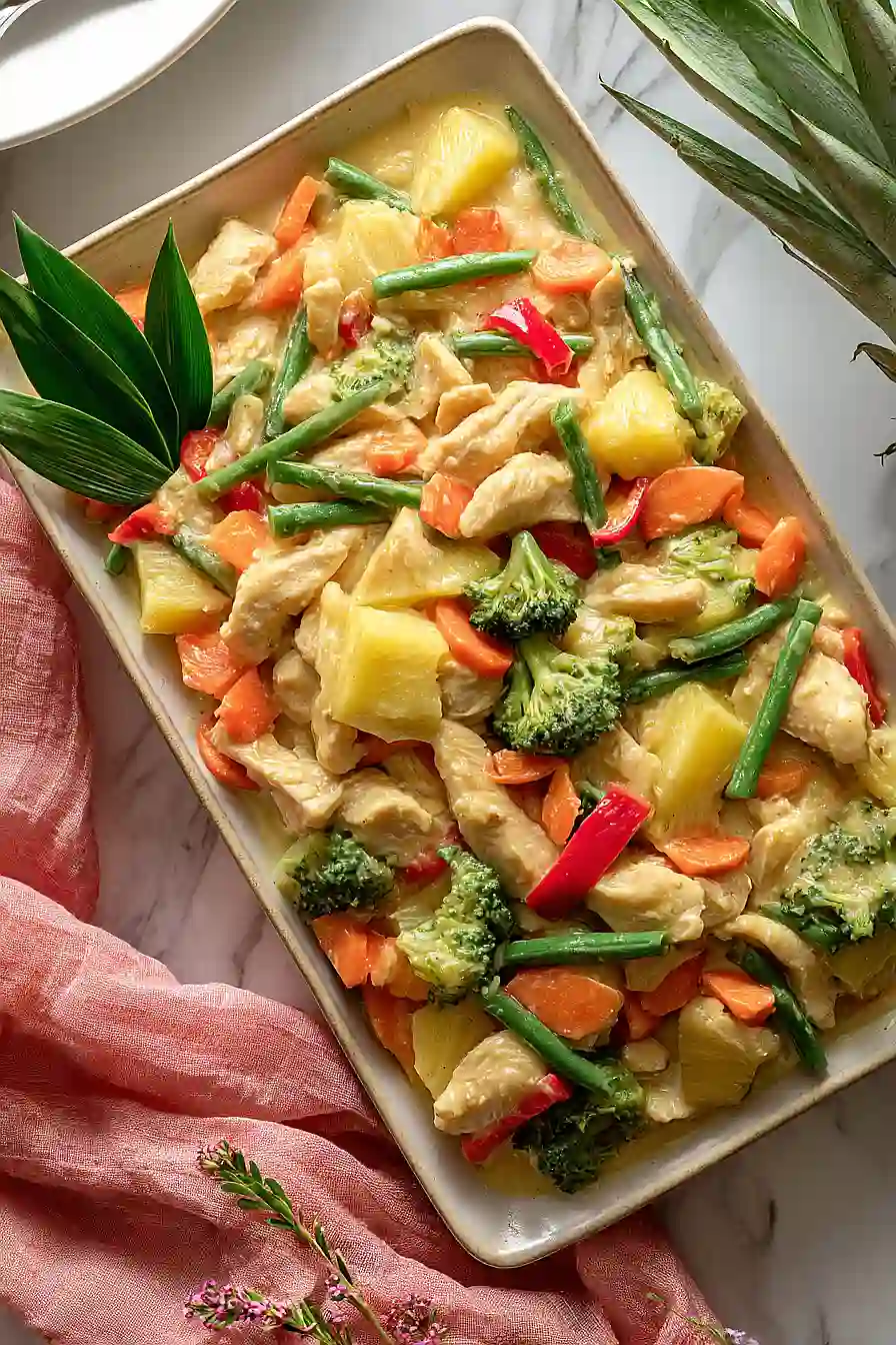 pineapple coconut chicken