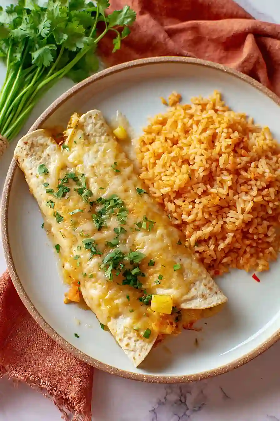 chicken pineapple enchilada