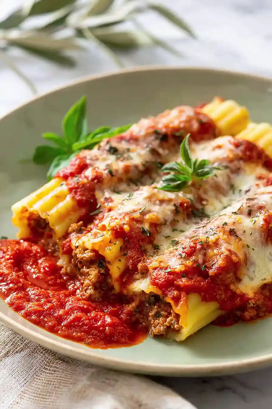 beef manicotti