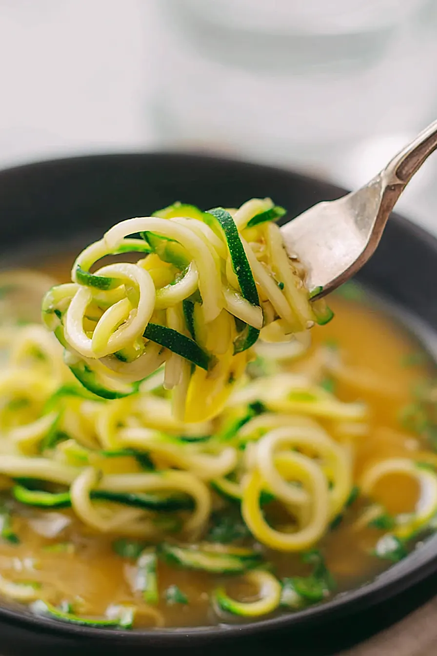 zucchini noodle ramen