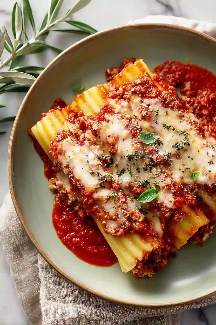 beef manicotti
