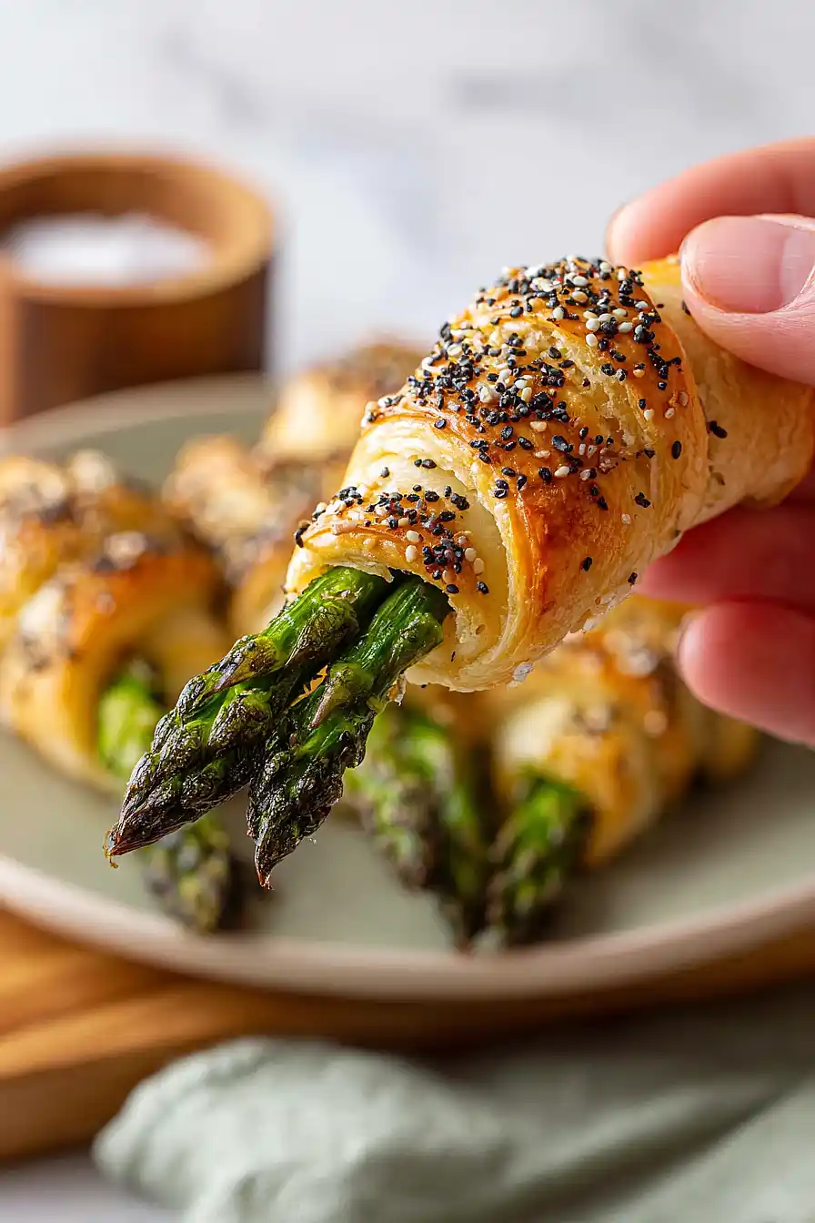asparagus crescent rolls