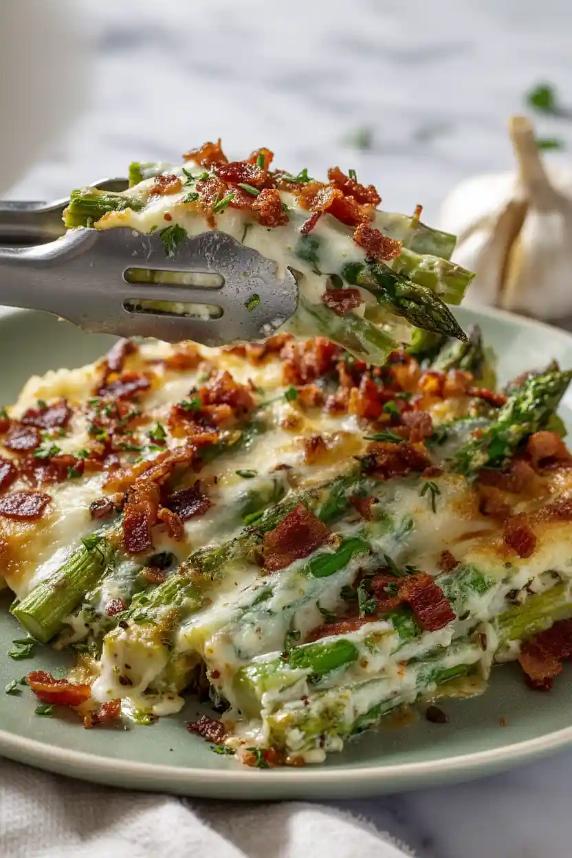 keto asparagus casserole
