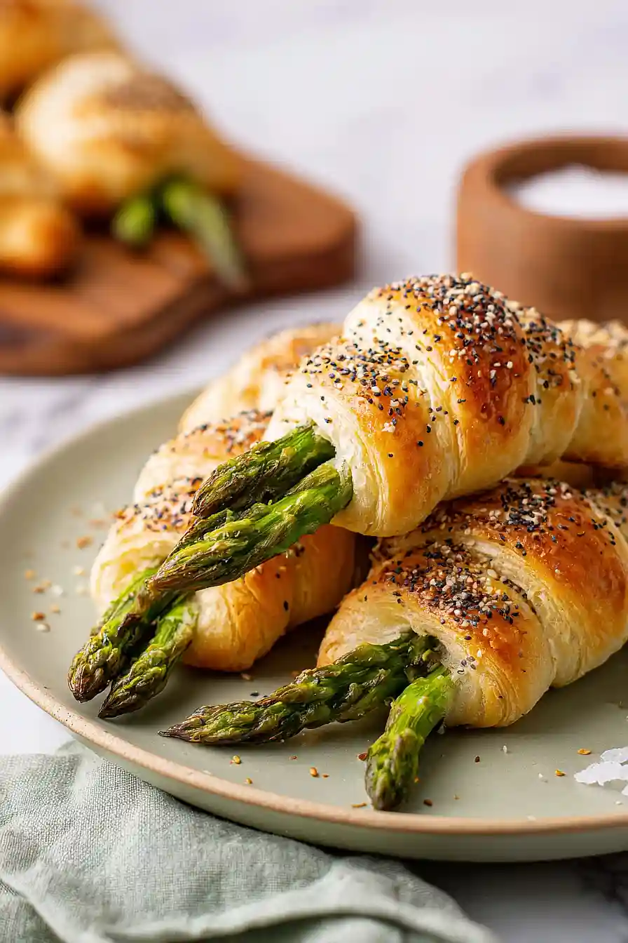 asparagus crescent rolls