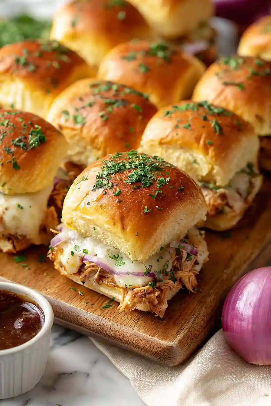 bbq chicken sliders
