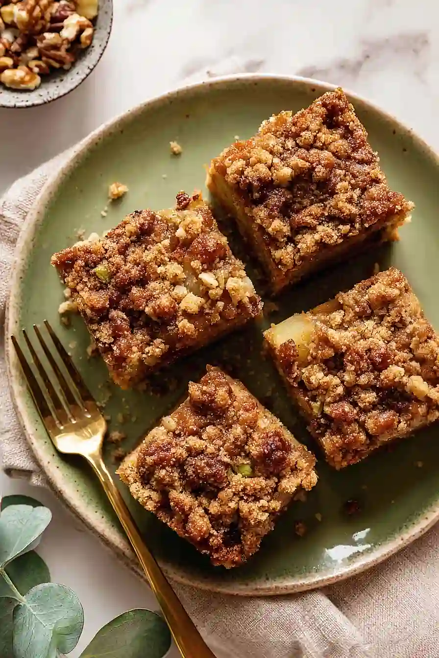 sour cream rhubarb bars