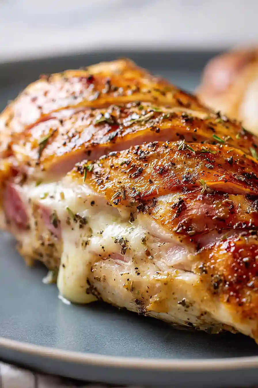 grilled chicken cordon bleu