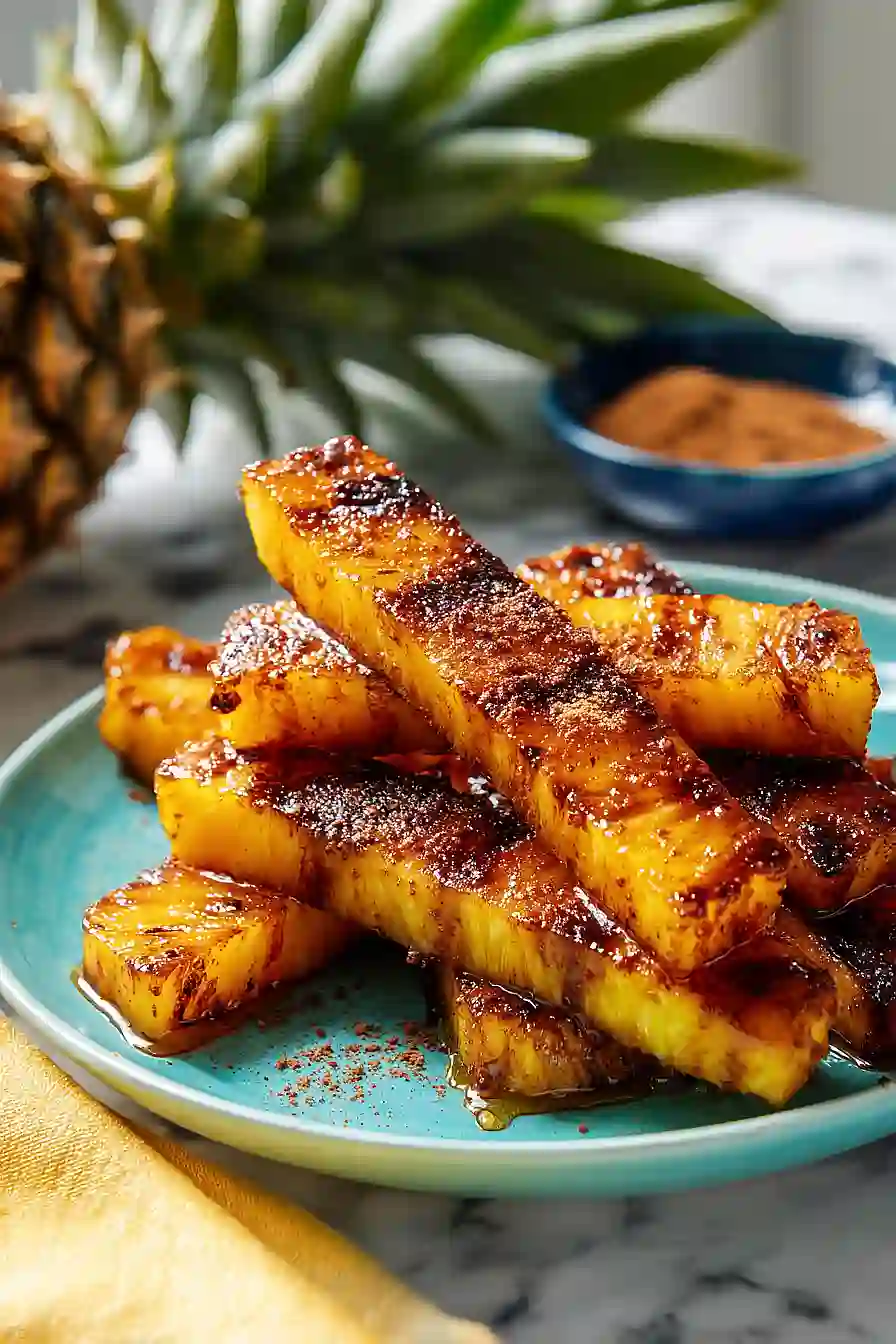 brazilian grilled pineapple