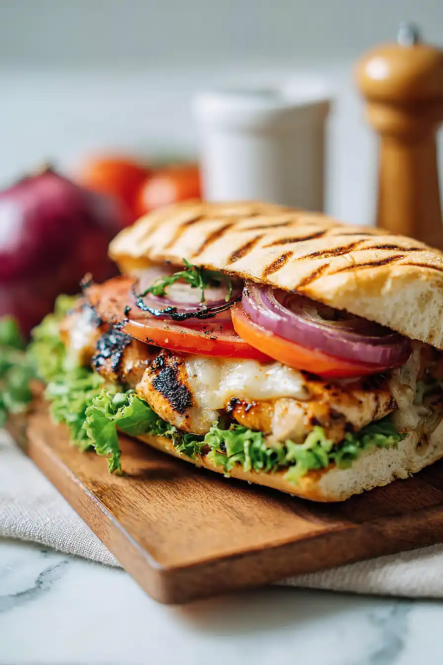 blackened chicken sandwich