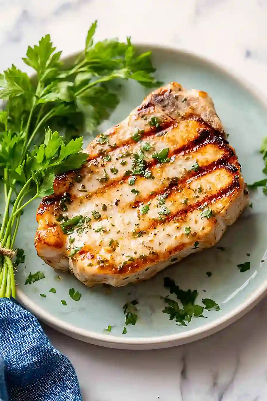 grilled ranch pork chops