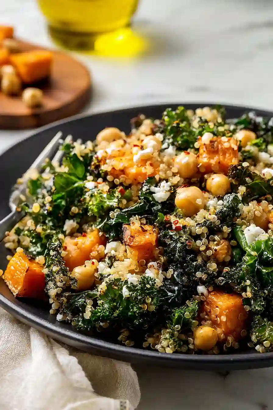 sweet potato broccoli quinoa salad