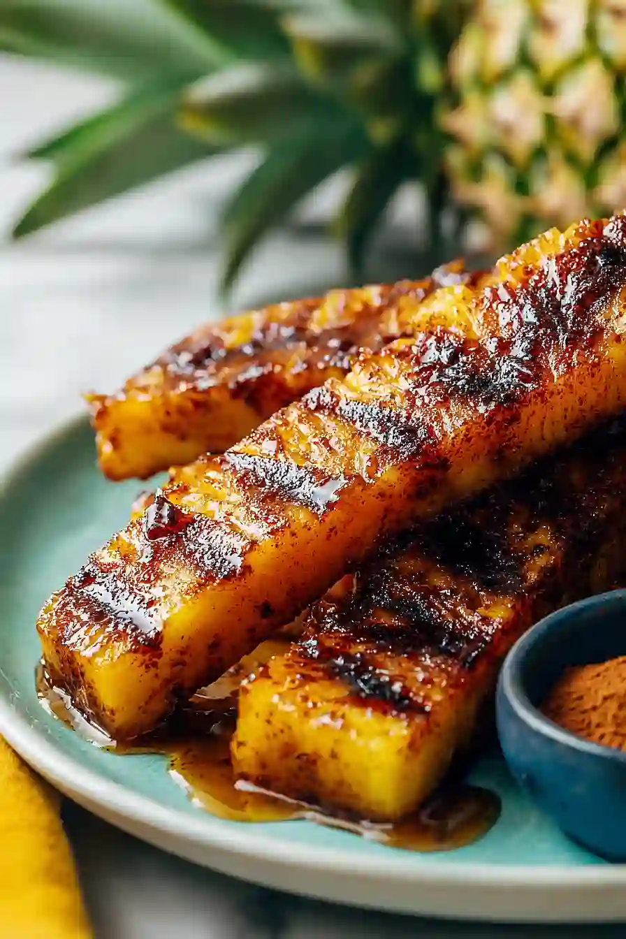 brazilian grilled pineapple