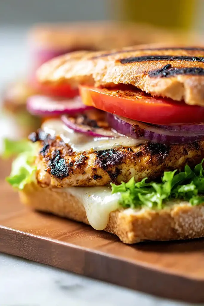 blackened chicken sandwich