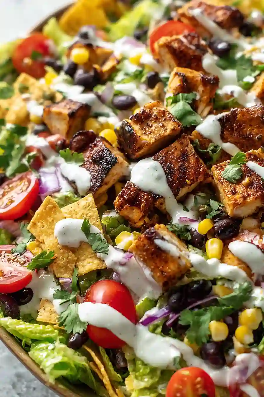 bbq chicken salad