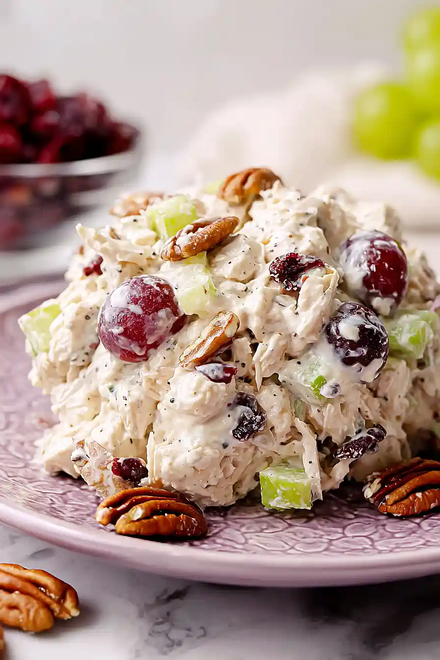 chicken salad with grapes