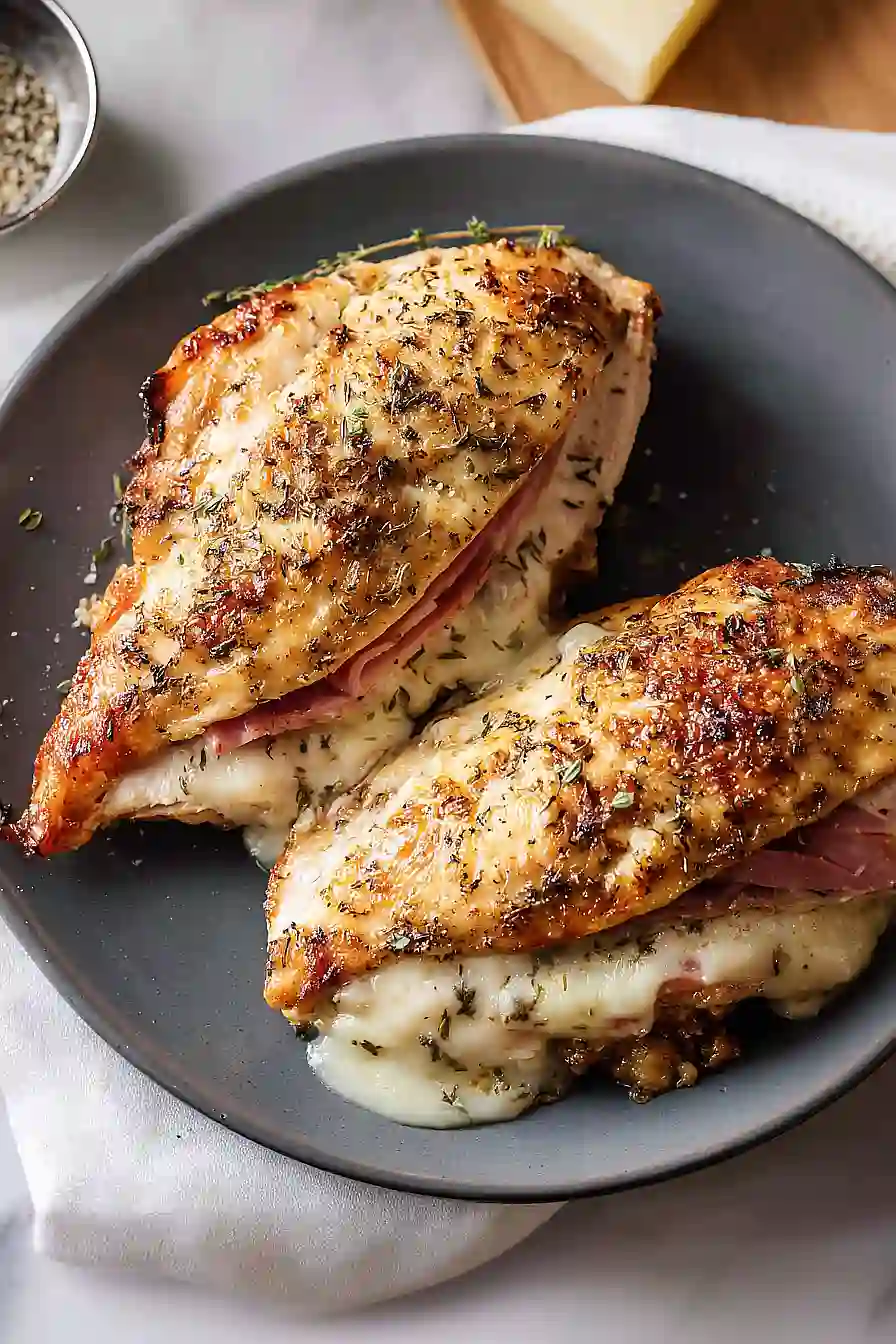 grilled chicken cordon bleu