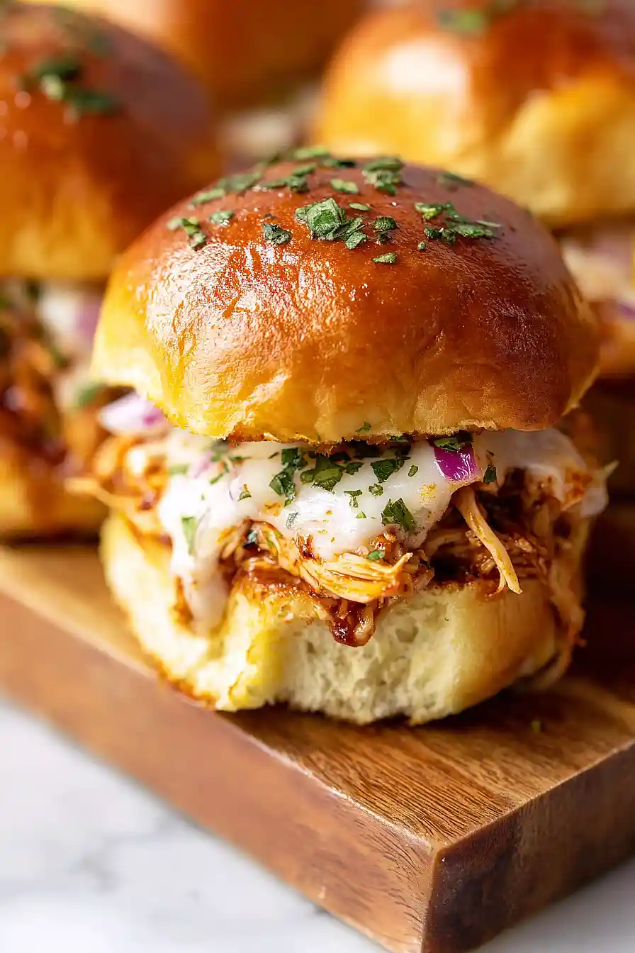 bbq chicken sliders