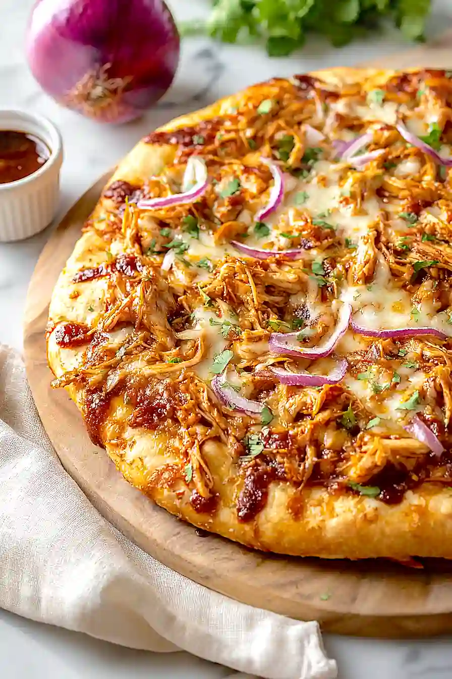 bbq chicken pizza