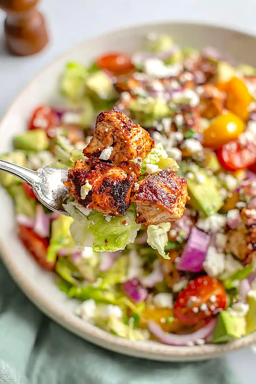 blackened chicken salad
