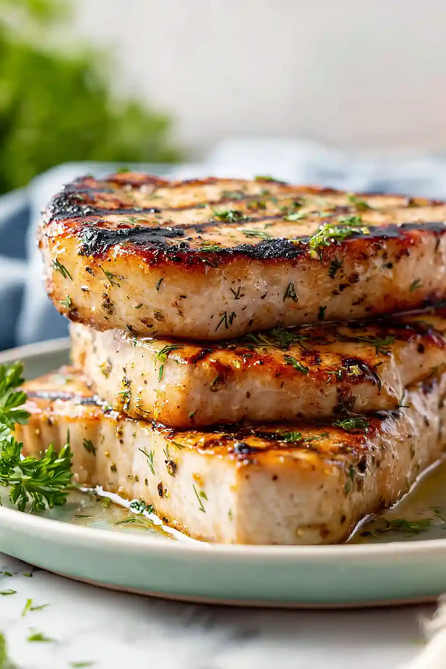 grilled ranch pork chops