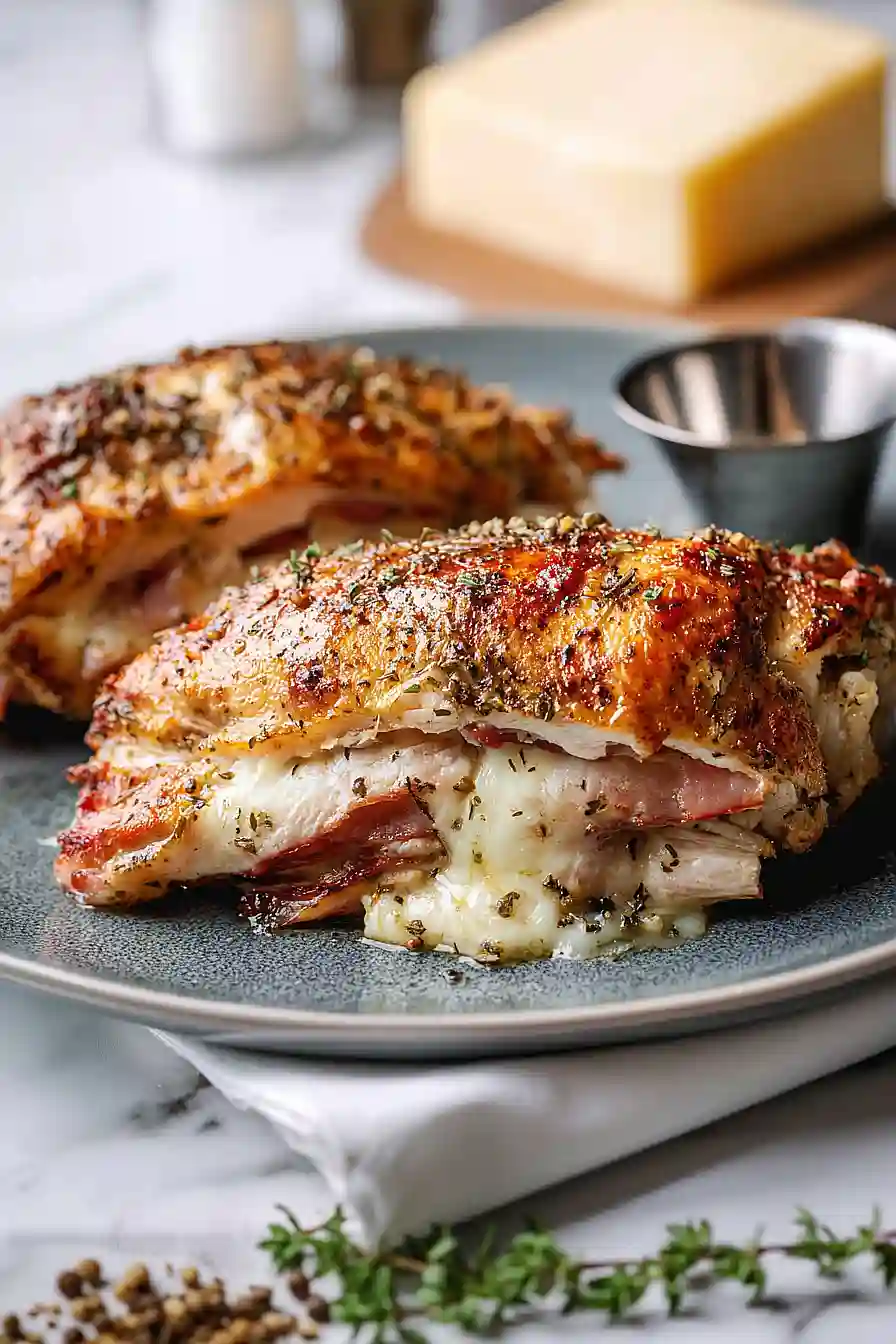 grilled chicken cordon bleu